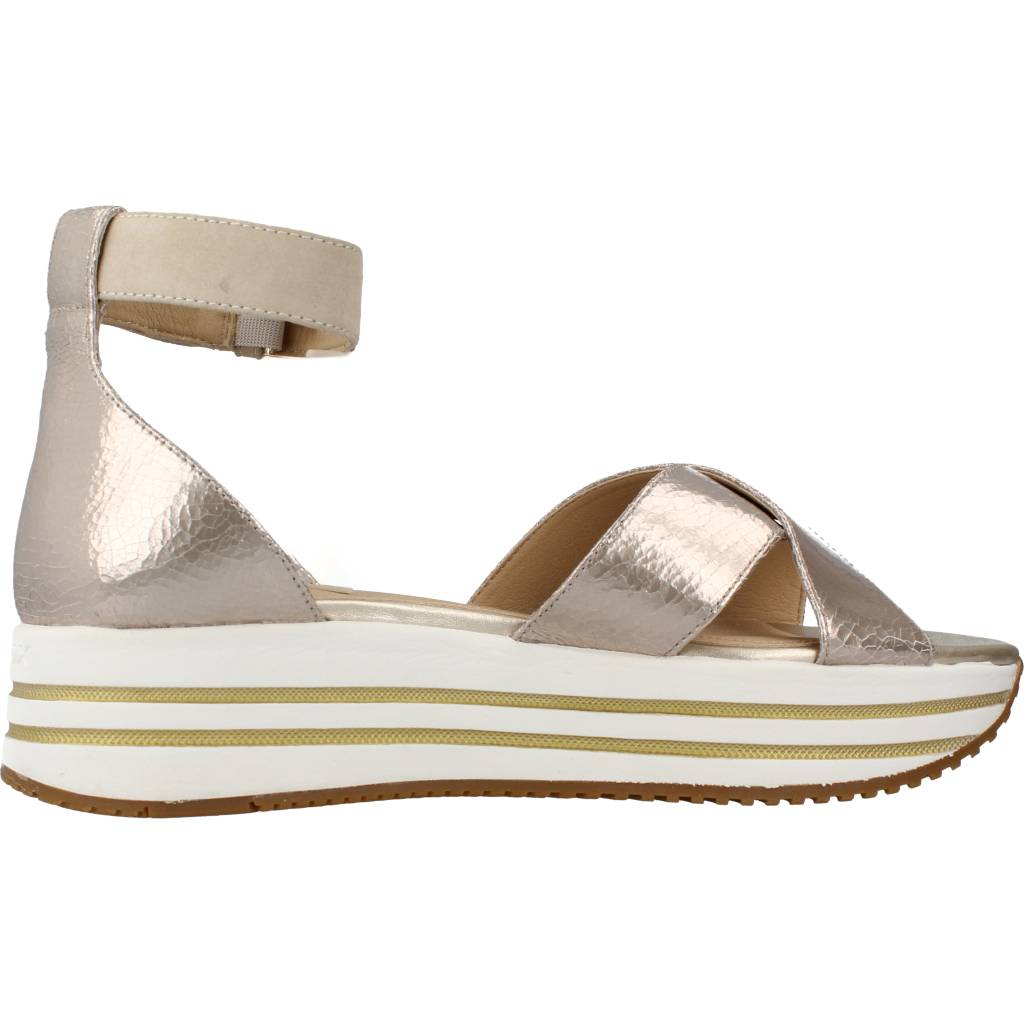 GEOX D SANDAL KENCY en color PLATA (4)