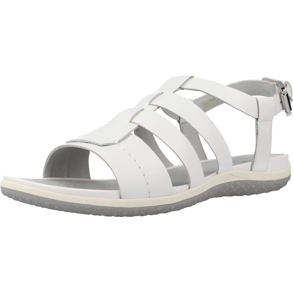 GEOX D SANDAL VEGA en color BLANCO (1)