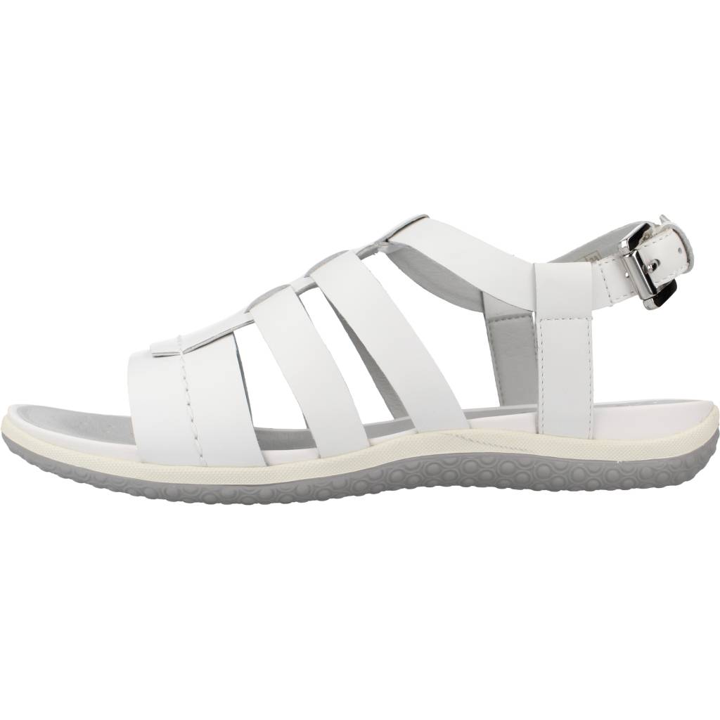 GEOX D SANDAL VEGA en color BLANCO (2)