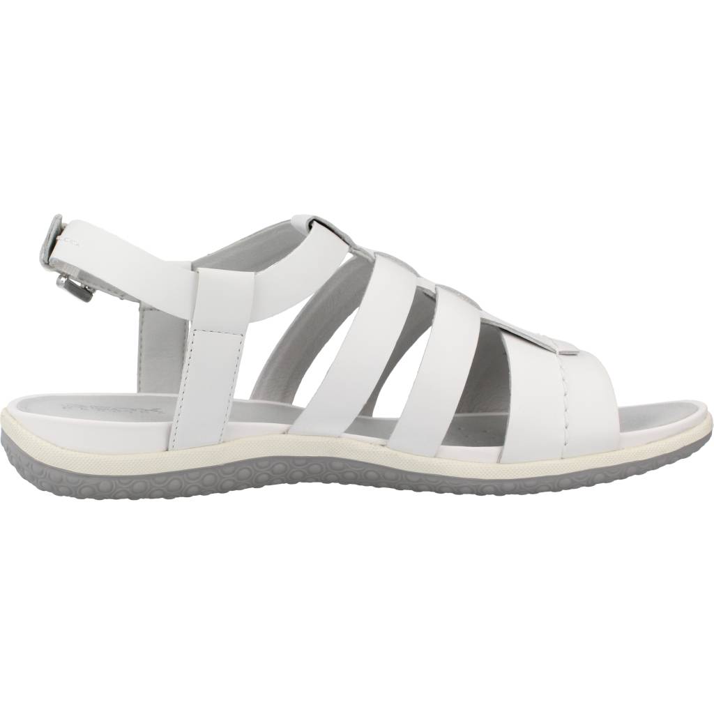 GEOX D SANDAL VEGA en color BLANCO (4)