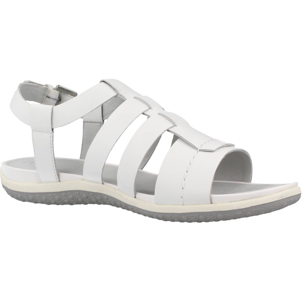 GEOX D SANDAL VEGA en color BLANCO (5)