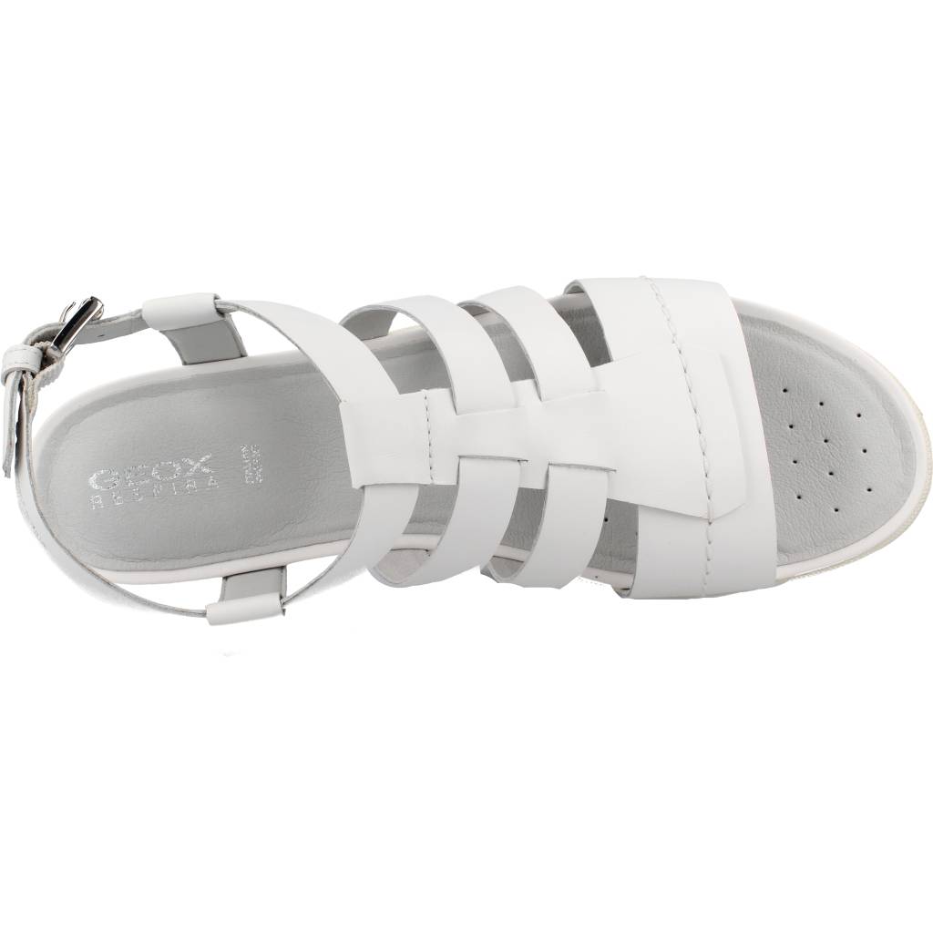 GEOX D SANDAL VEGA en color BLANCO (7)