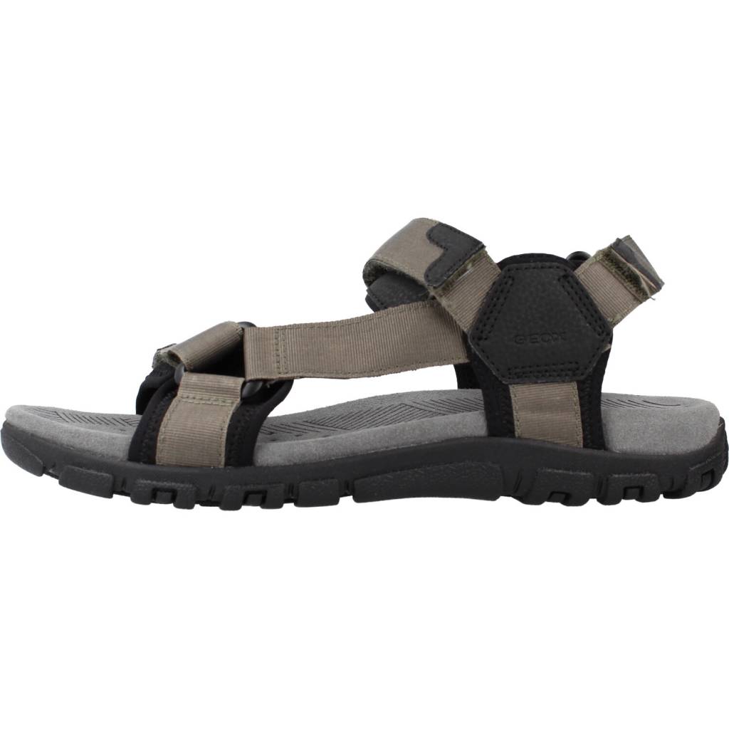 GEOX UOMO SANDAL STRADA A en color GRIS (2)