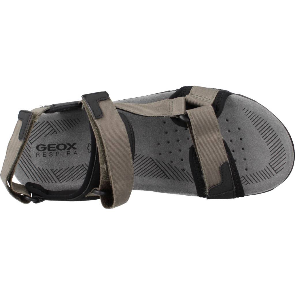 GEOX UOMO SANDAL STRADA A en color GRIS (7)