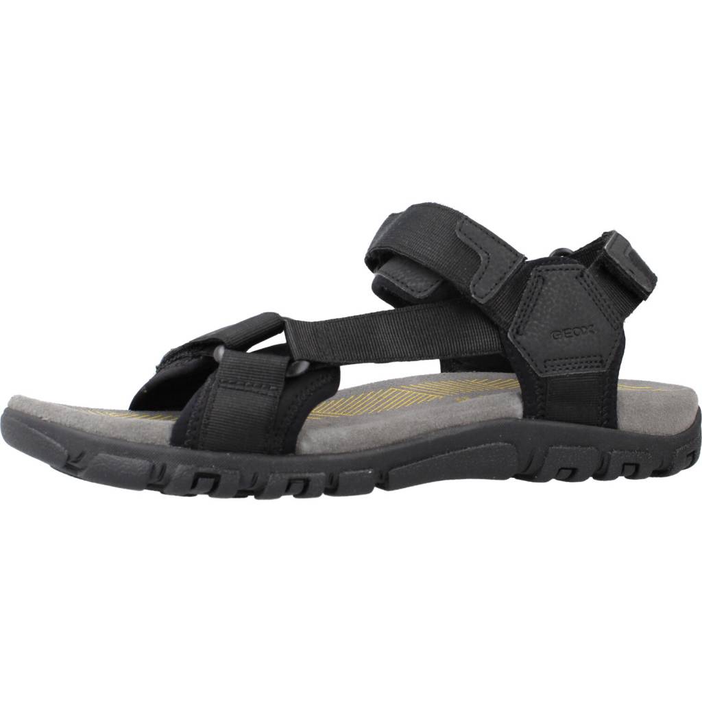 GEOX UOMO SANDAL STRADA A en color NEGRO (2)