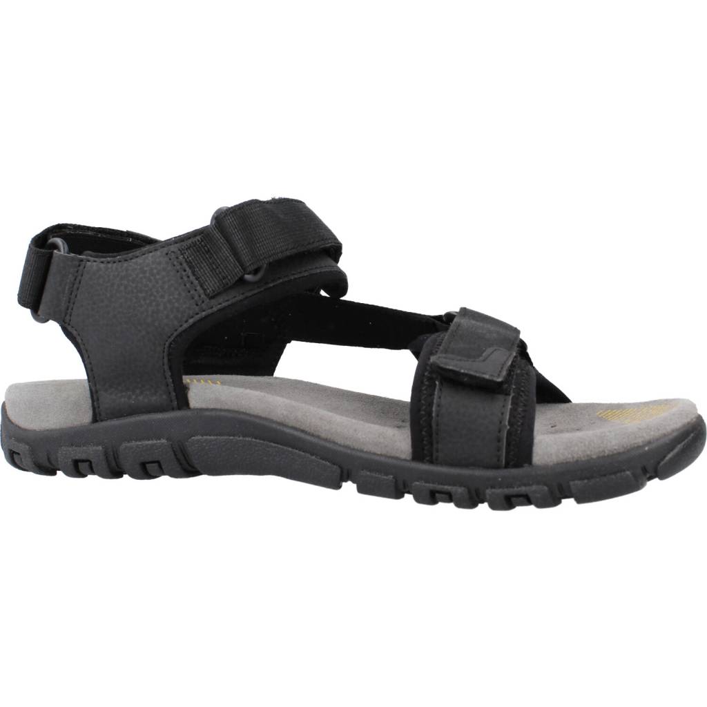 GEOX UOMO SANDAL STRADA A en color NEGRO (5)