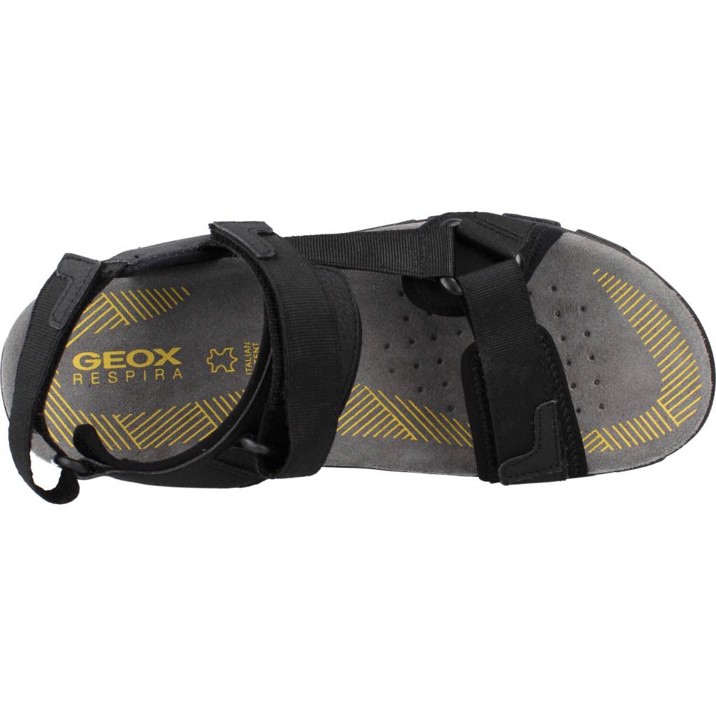 GEOX UOMO SANDAL STRADA A en color NEGRO (7)