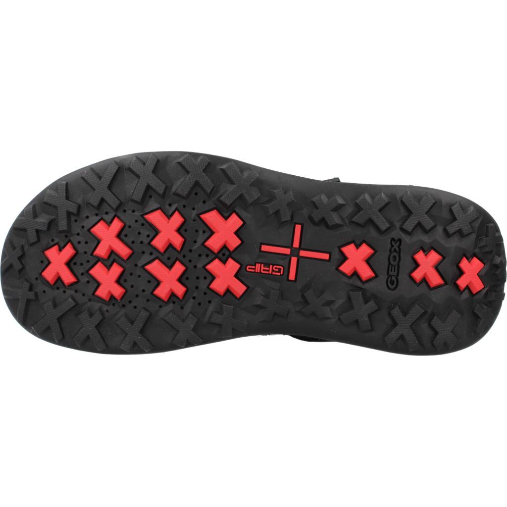 GEOX U TERRENO + GRIP A en color NEGRO (6)