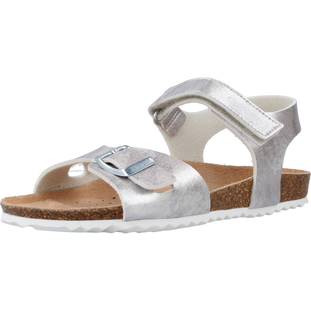 GEOX J ADRIEL GIRL C en color PLATA (1)