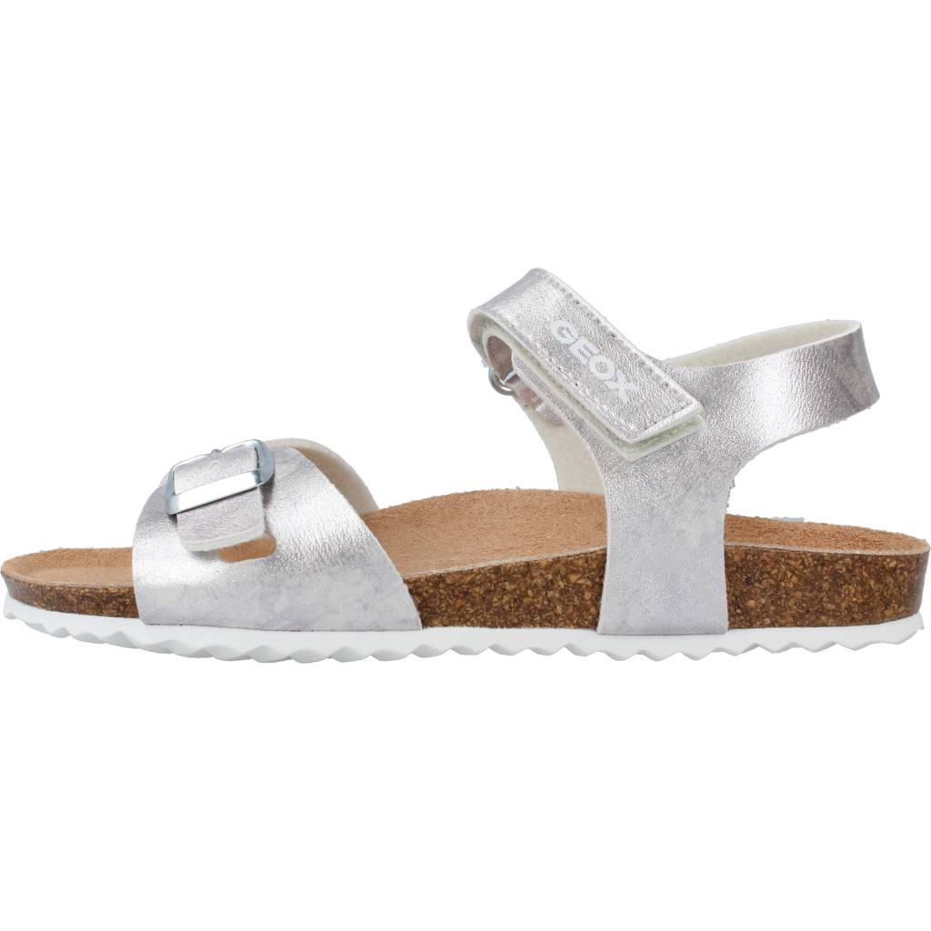 GEOX J ADRIEL GIRL C en color PLATA (2)