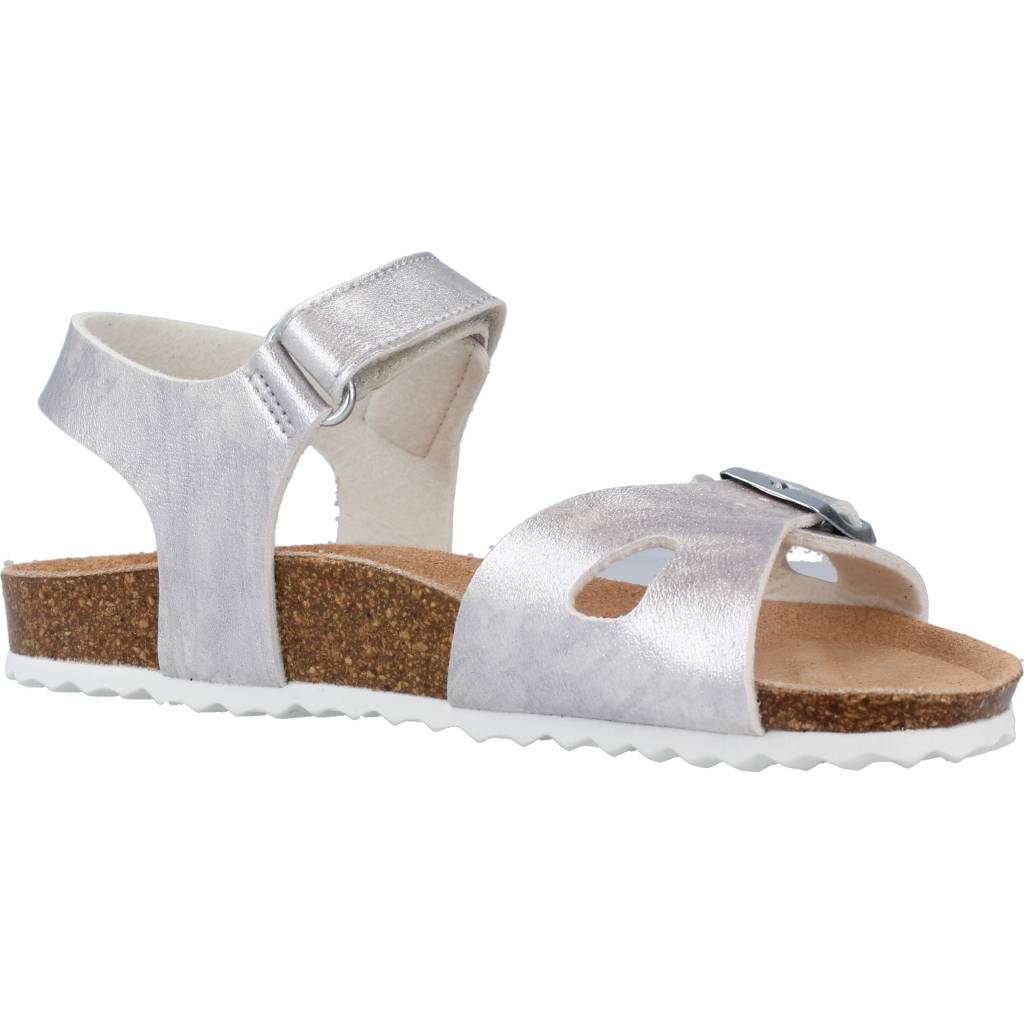 GEOX J ADRIEL GIRL C en color PLATA (5)