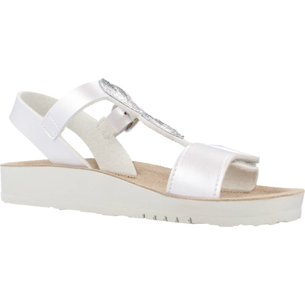 GEOX J SANDAL COSTAREI GI en color PLATA (5)
