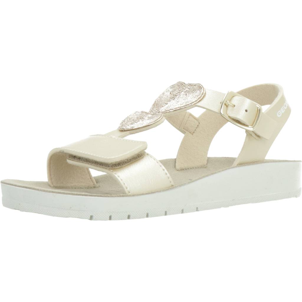 GEOX J SANDAL COSTAREI GI en color ORO (1)