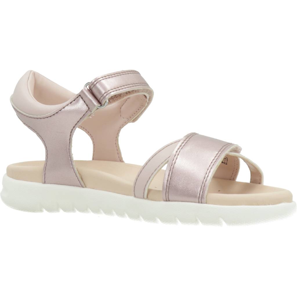 GEOX SANDAL SOLEIMA GIR en color ROSA (5)