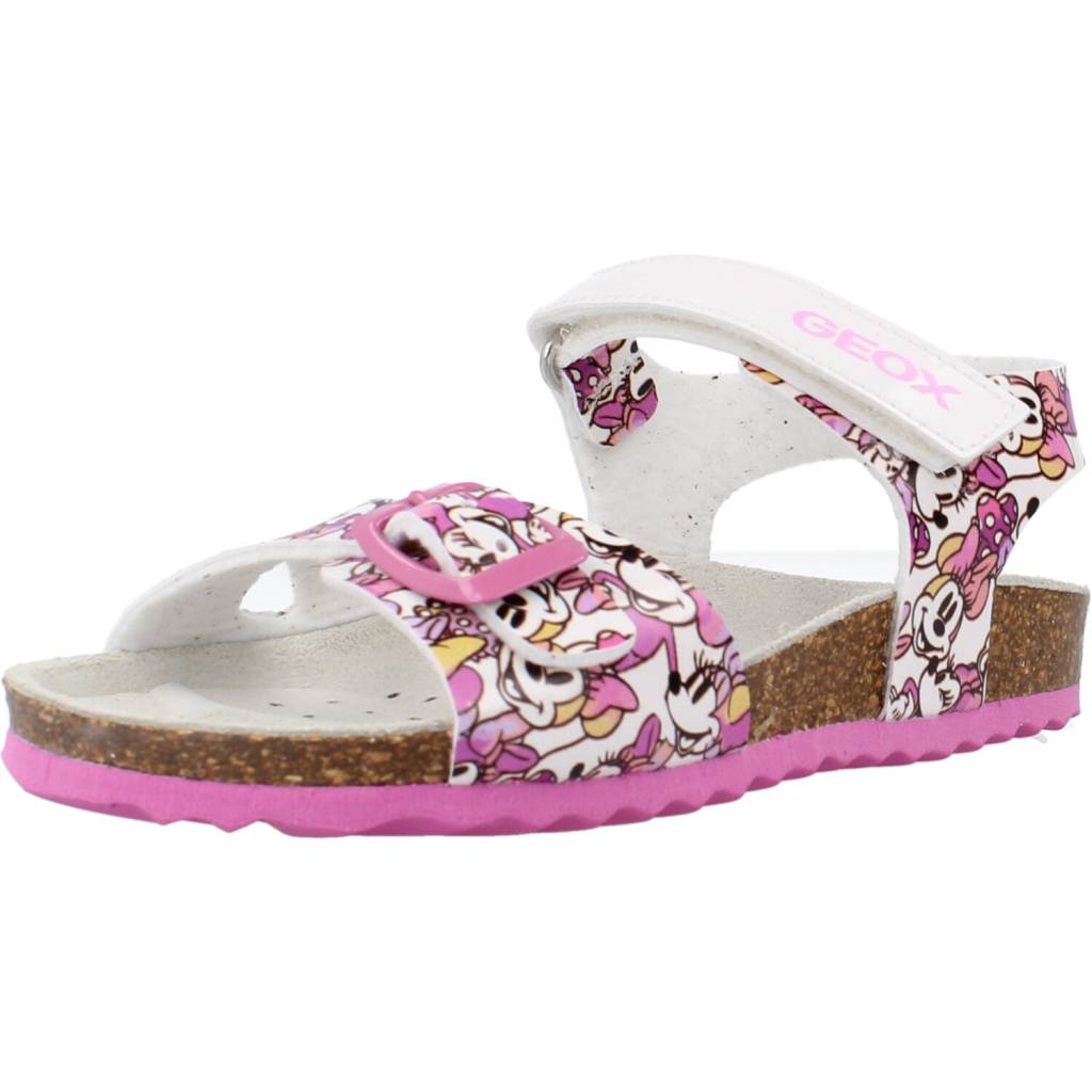 GEOX B SANDAL CHALKI GIRL en color BLANCO (1)