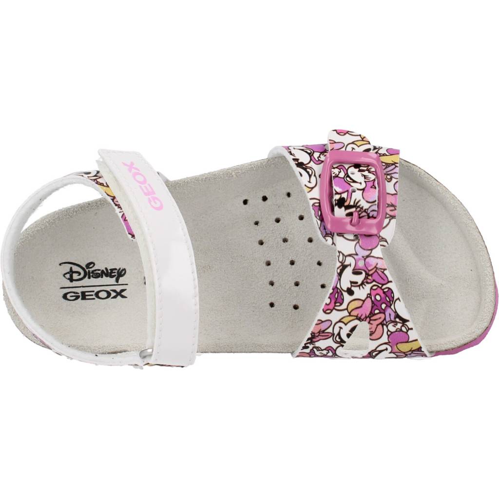 GEOX B SANDAL CHALKI GIRL en color BLANCO (7)