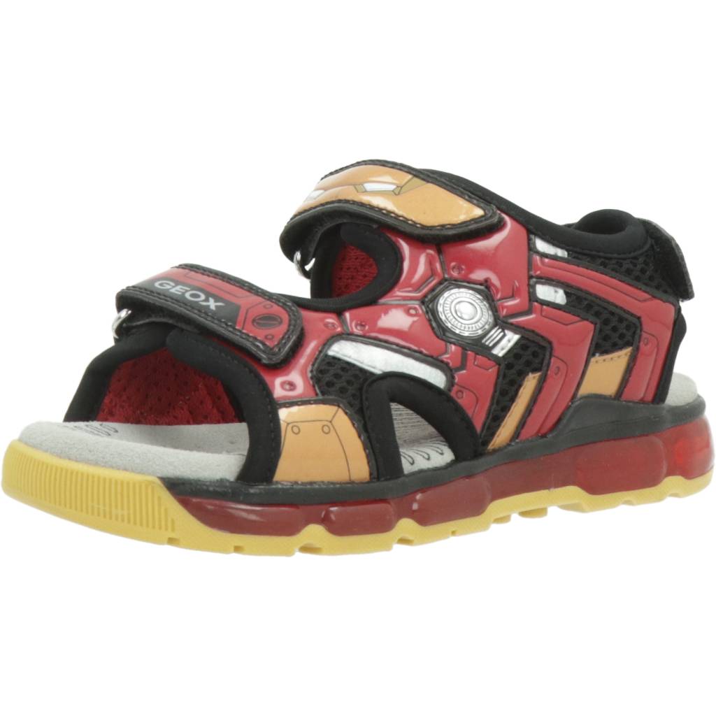GEOX J SANDAL ANDROID BOY en color ROJO (1)