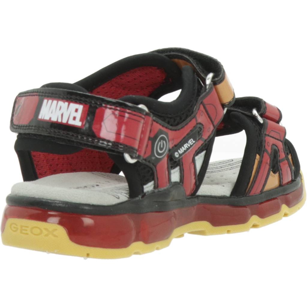 GEOX J SANDAL ANDROID BOY en color ROJO (3)