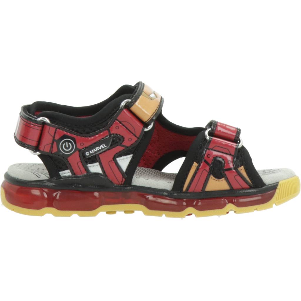 GEOX J SANDAL ANDROID BOY en color ROJO (4)
