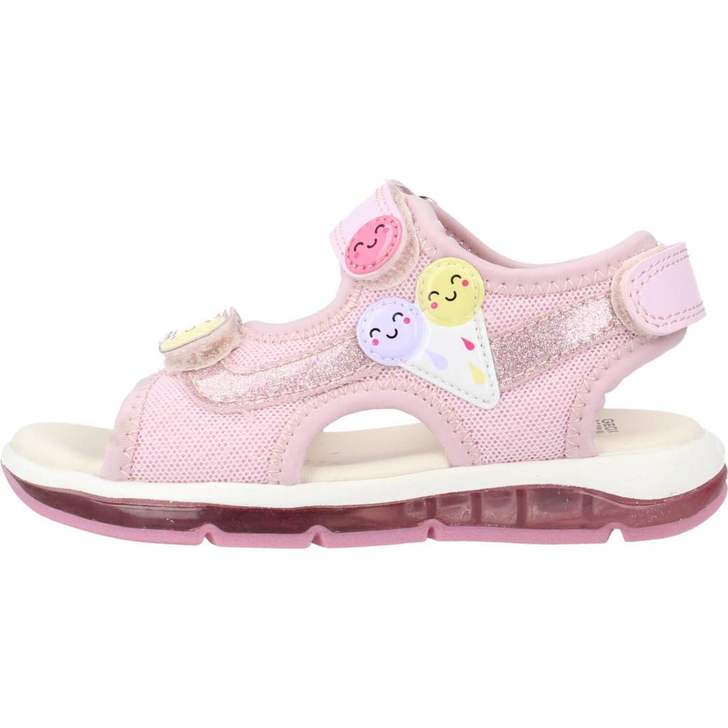 GEOX B SANDAL TODO GIRL A en color ROSA (2)