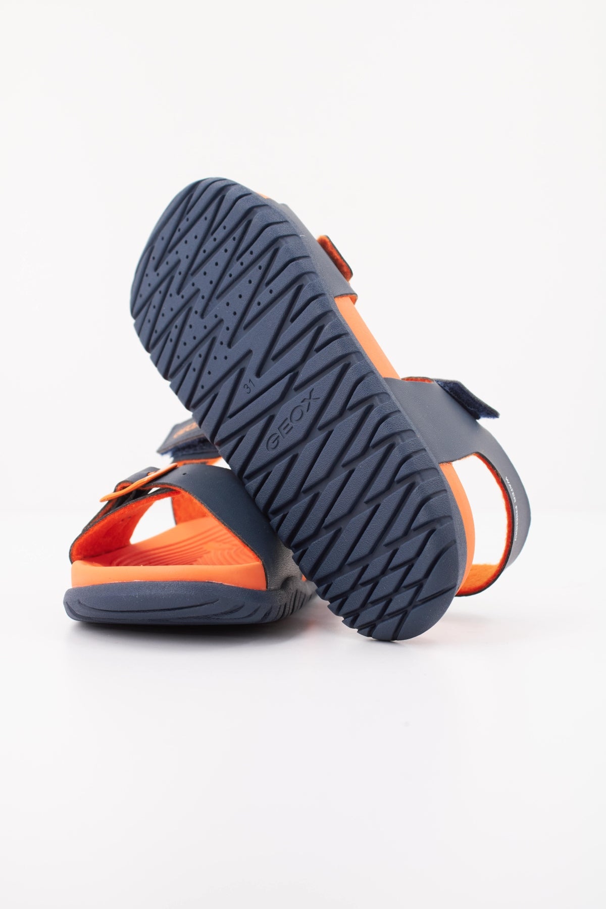GEOX J SANDAL FUSBETTO BO en color AZUL (5)