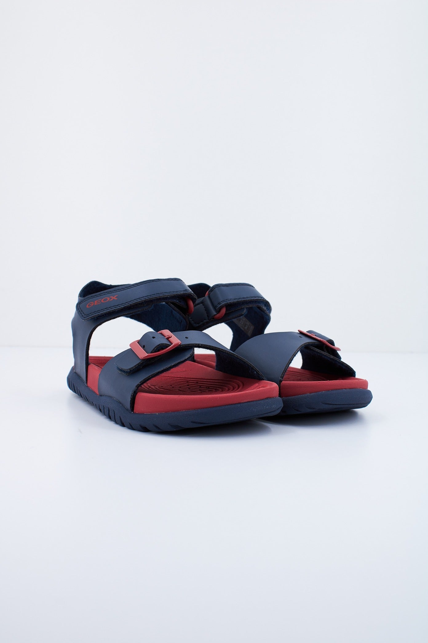 GEOX J SANDAL FUSBETTO BO en color ROJO (2)