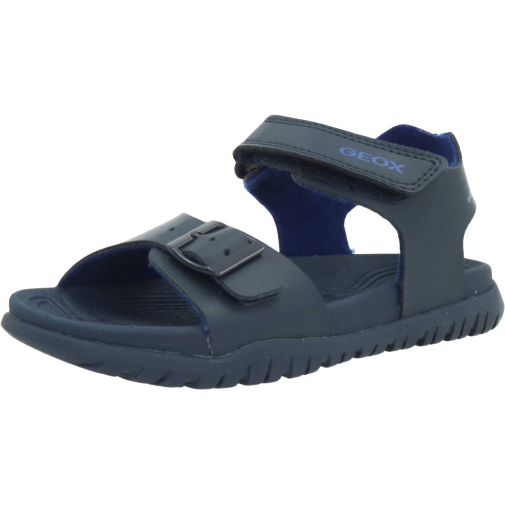 GEOX J SANDAL FUSBETTO BO en color AZUL (1)