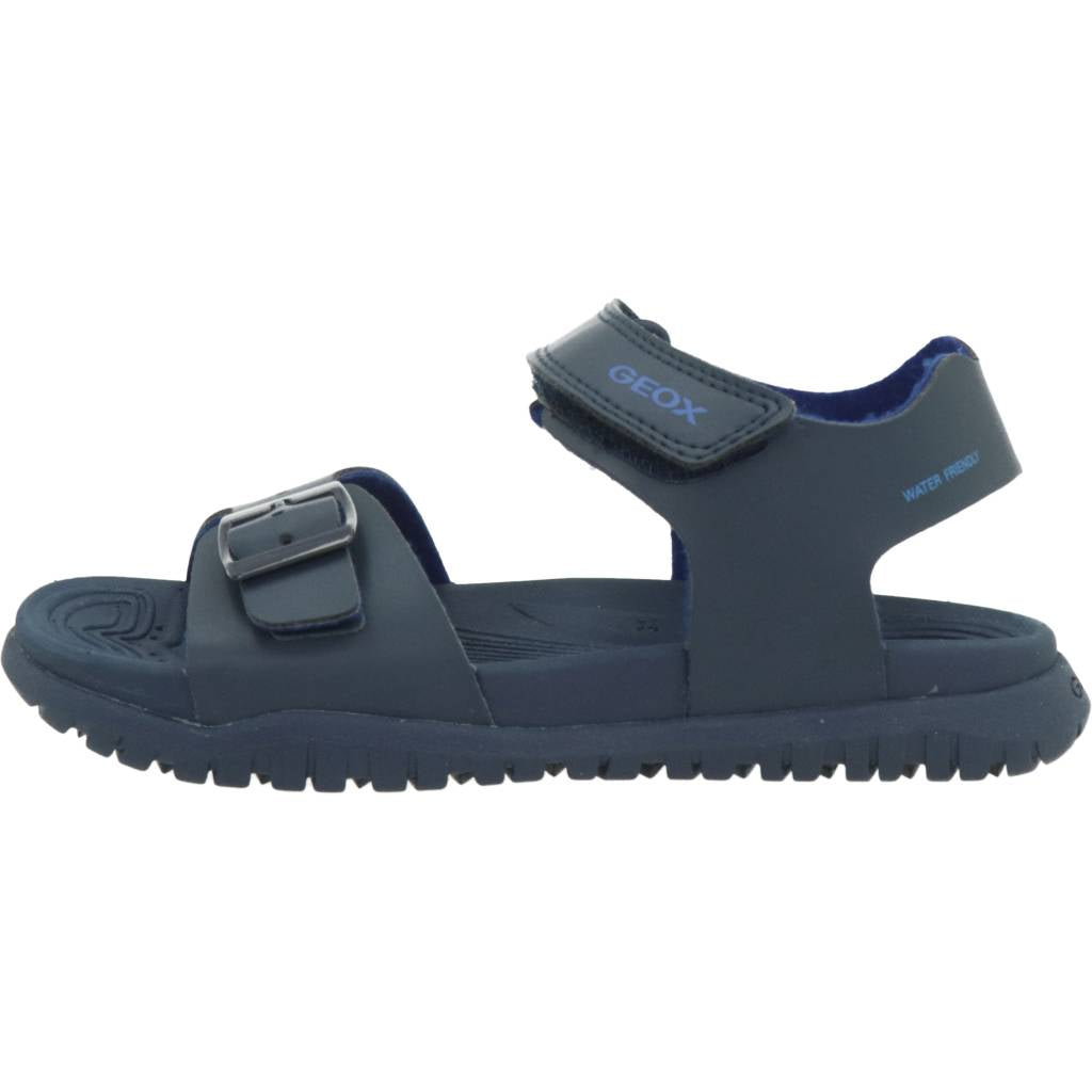 GEOX J SANDAL FUSBETTO BO en color AZUL (2)