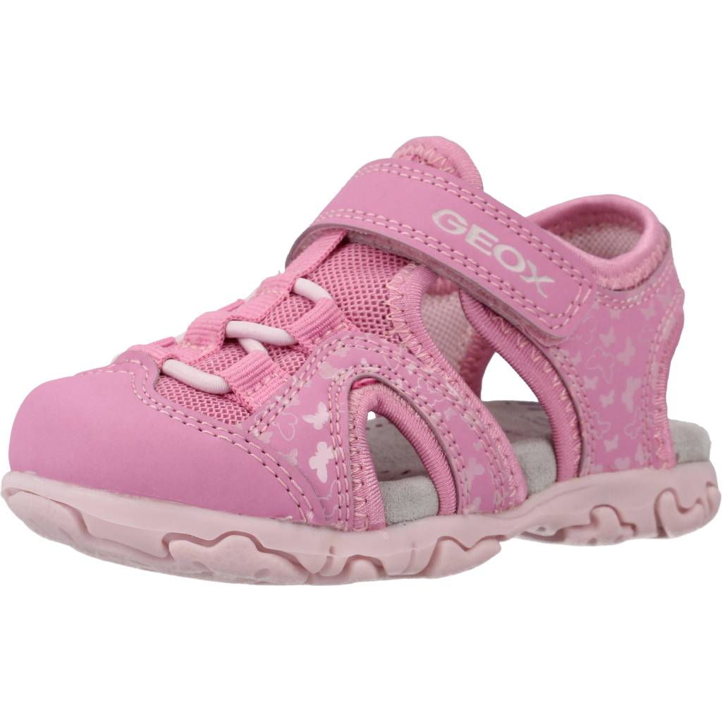 GEOX B SANDAL FLAFFEE GIR en color ROSA (1)
