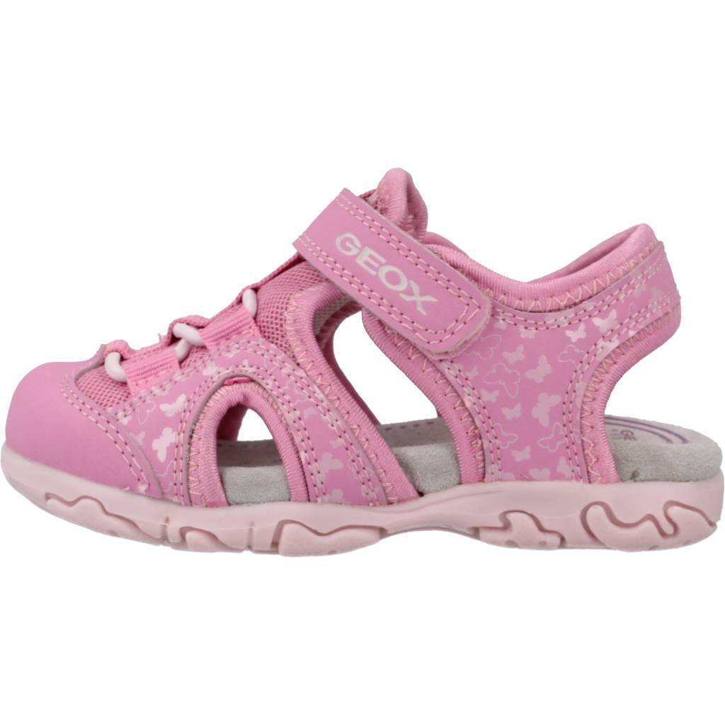 GEOX B SANDAL FLAFFEE GIR en color ROSA (2)