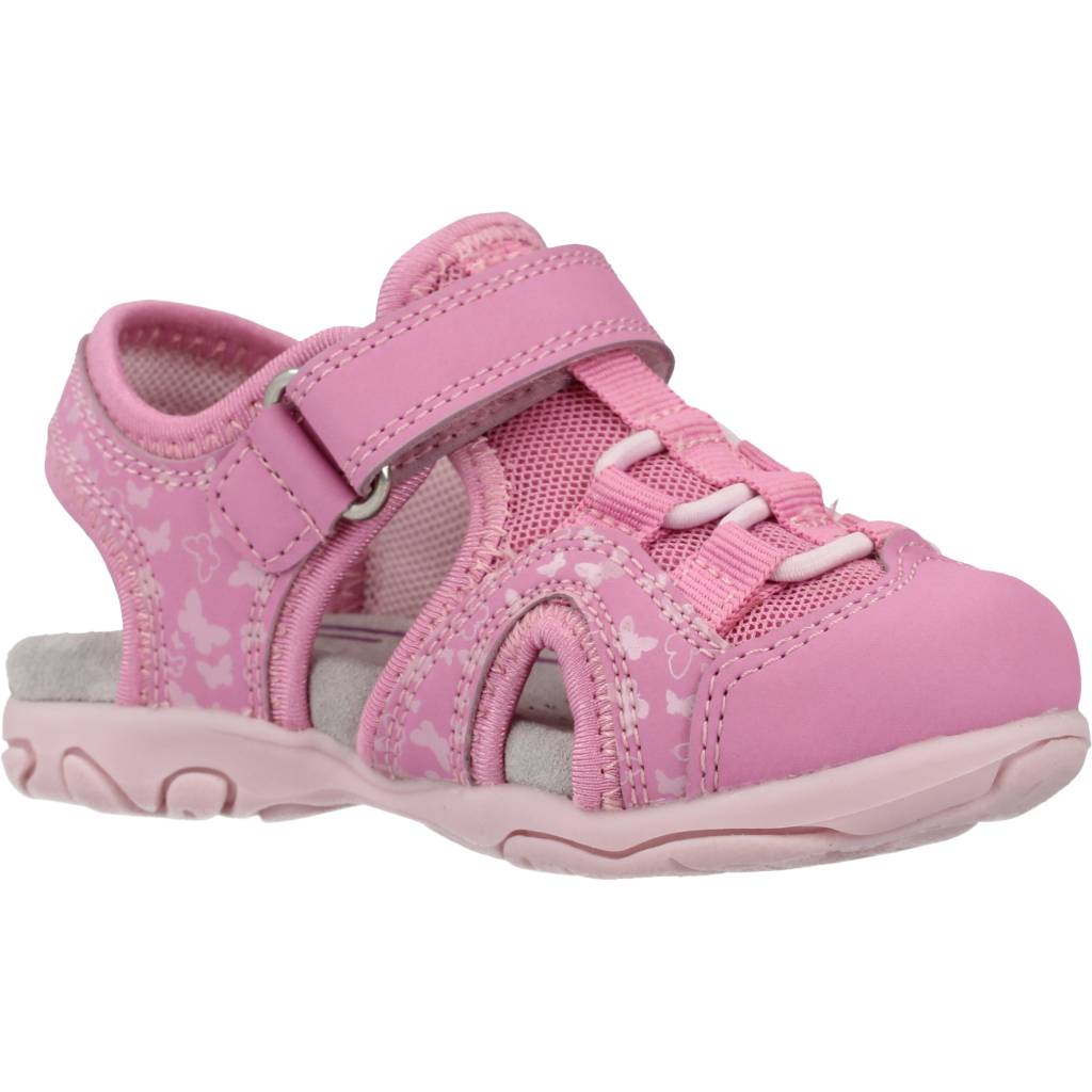 GEOX B SANDAL FLAFFEE GIR en color ROSA (5)