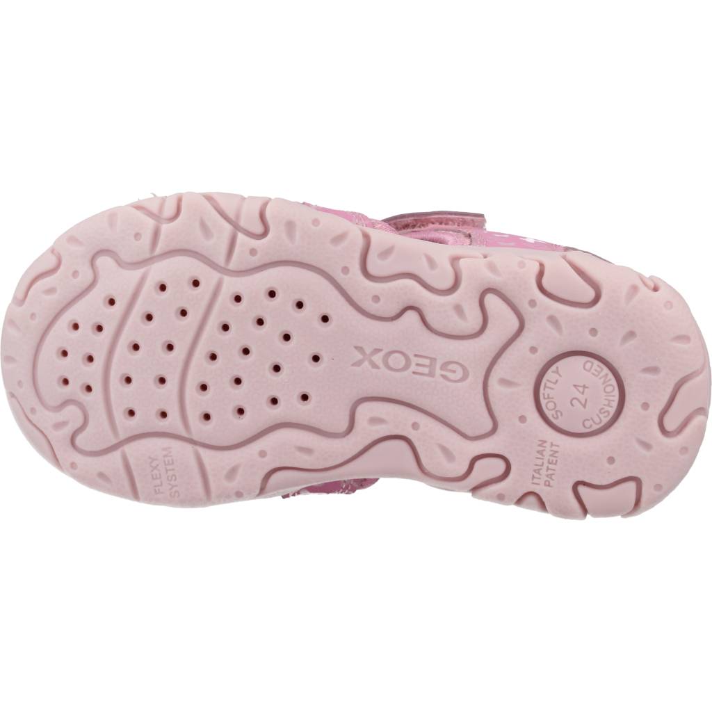 GEOX B SANDAL FLAFFEE GIR en color ROSA (6)