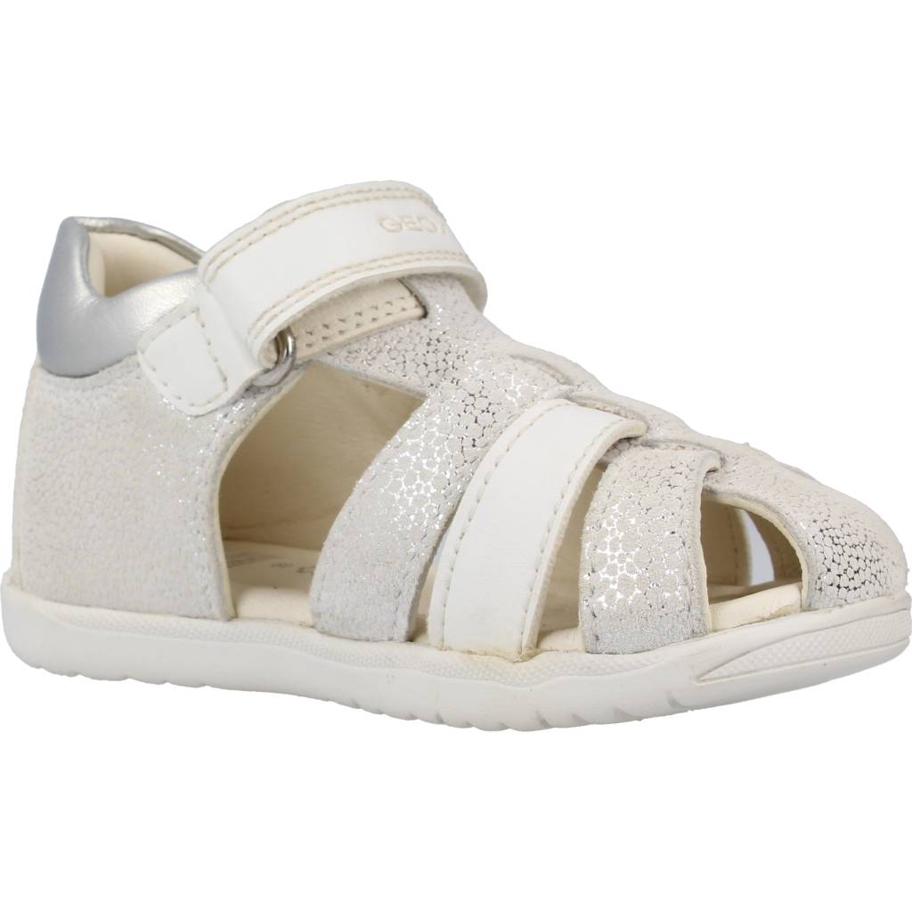 GEOX B SANDAL MACCHIA GIR en color BLANCO (5)