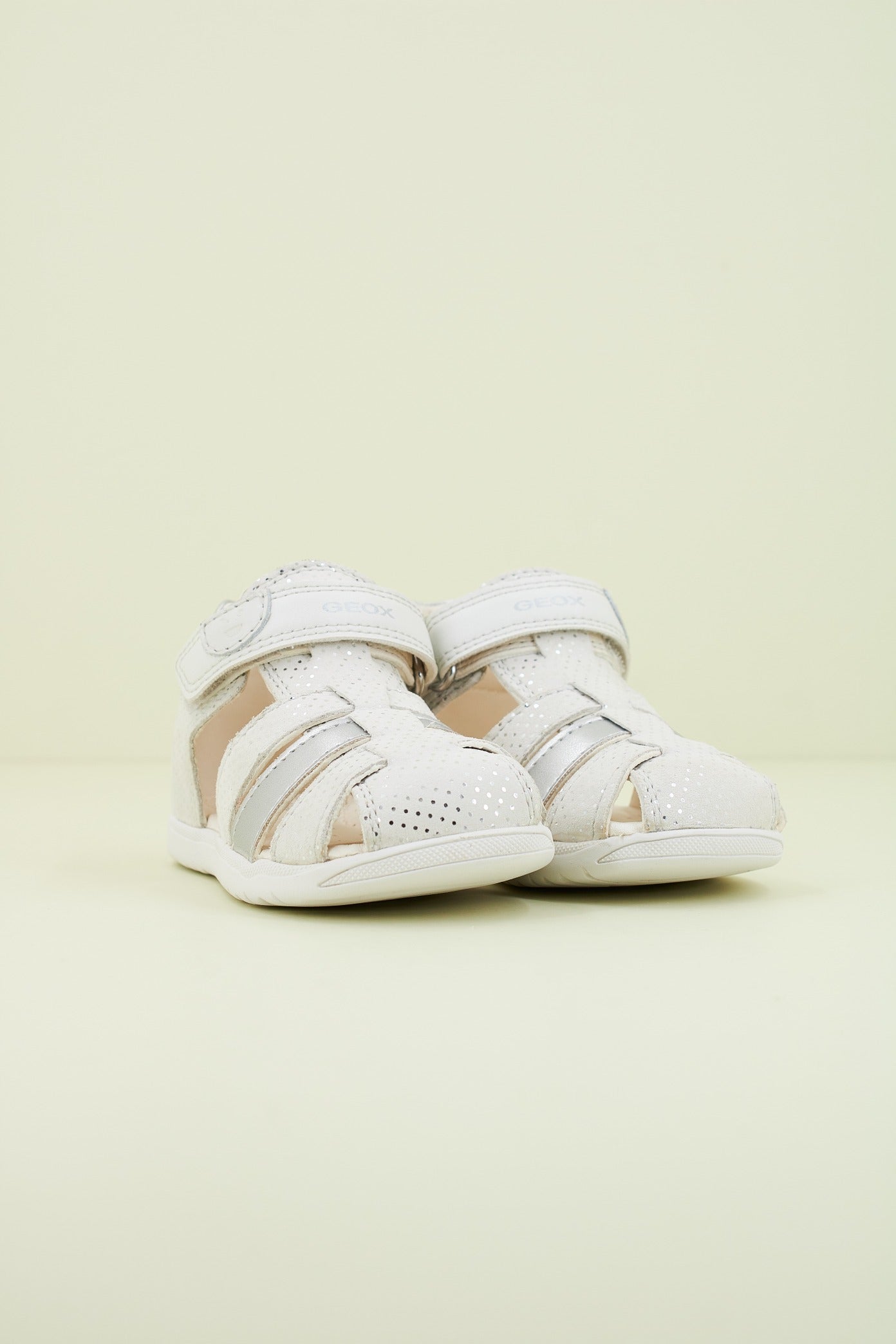 GEOX B SANDAL MACCHIA GIR en color BLANCO (2)