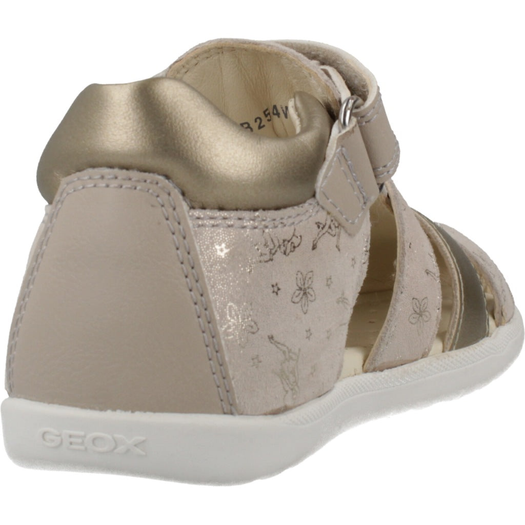 GEOX B SANDAL MACCHIA GIR en color ORO (3)