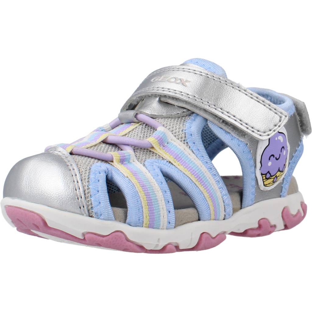 GEOX B SANDAL FLAFFEE GIR en color GRIS (1)