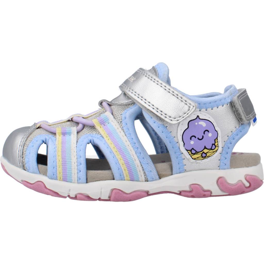 GEOX B SANDAL FLAFFEE GIR en color GRIS (2)