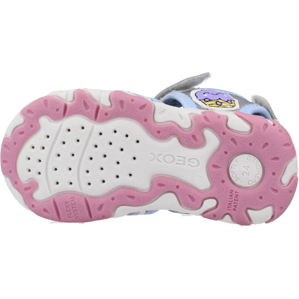 GEOX B SANDAL FLAFFEE GIR en color GRIS (6)