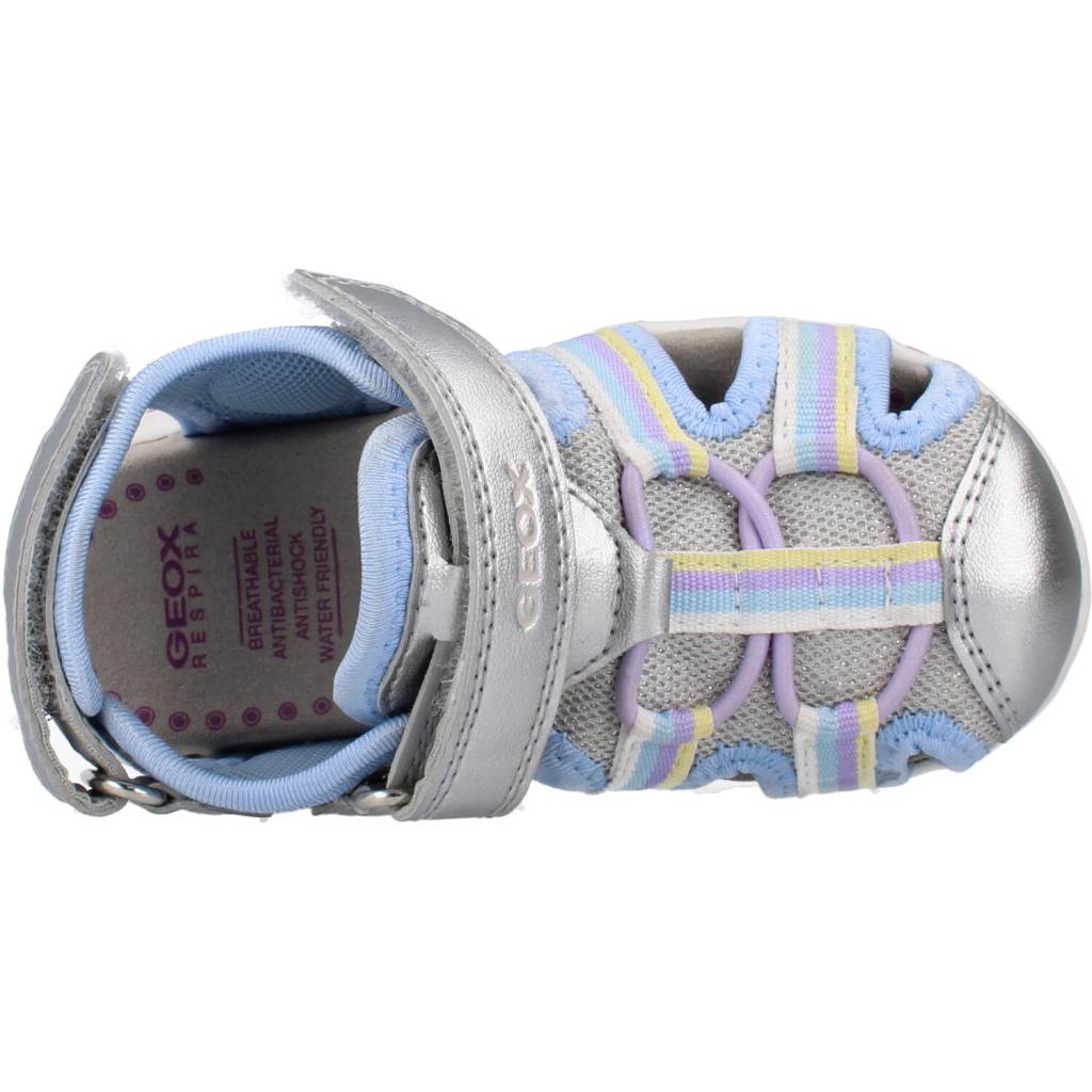 GEOX B SANDAL FLAFFEE GIR en color GRIS (7)
