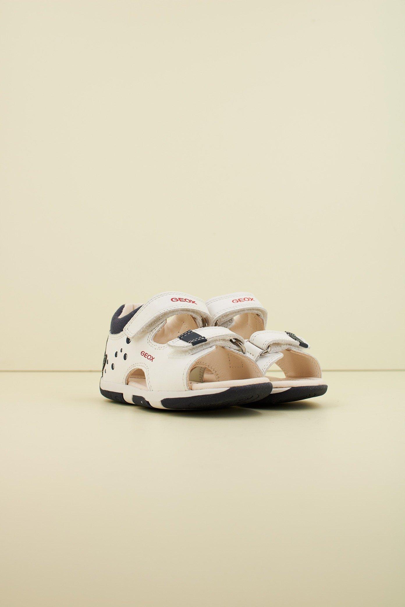 GEOX B SANDAL TAPUZ BOY en color BLANCO (2)