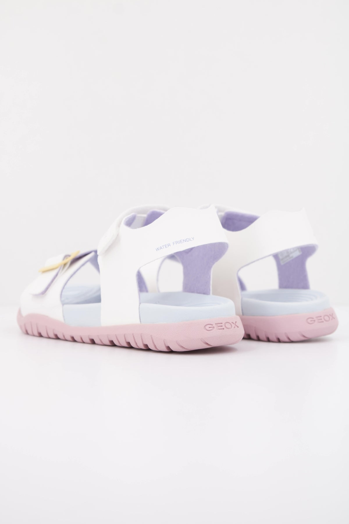 GEOX J SANDAL FUSBETTO GI en color BLANCO (4)