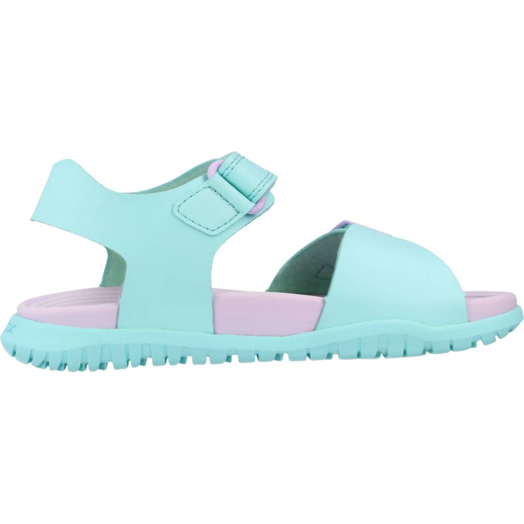 GEOX J SANDAL FUSBETTO GI en color VERDE (4)