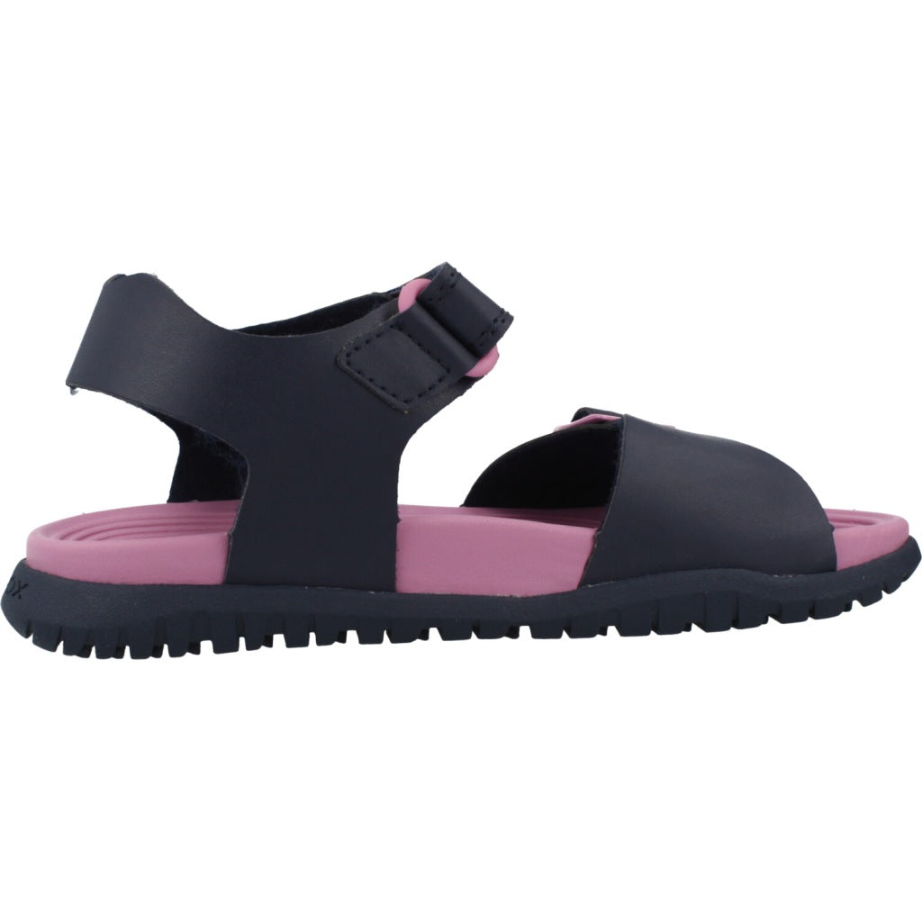 GEOX J SANDAL FUSBETTO GI en color AZUL (4)