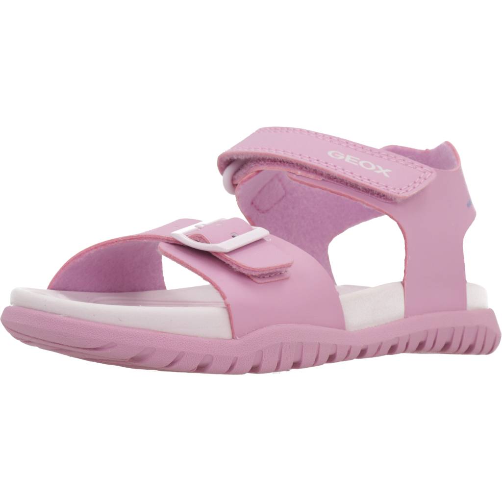 GEOX J SANDAL FUSBETTO GI en color ROSA (1)