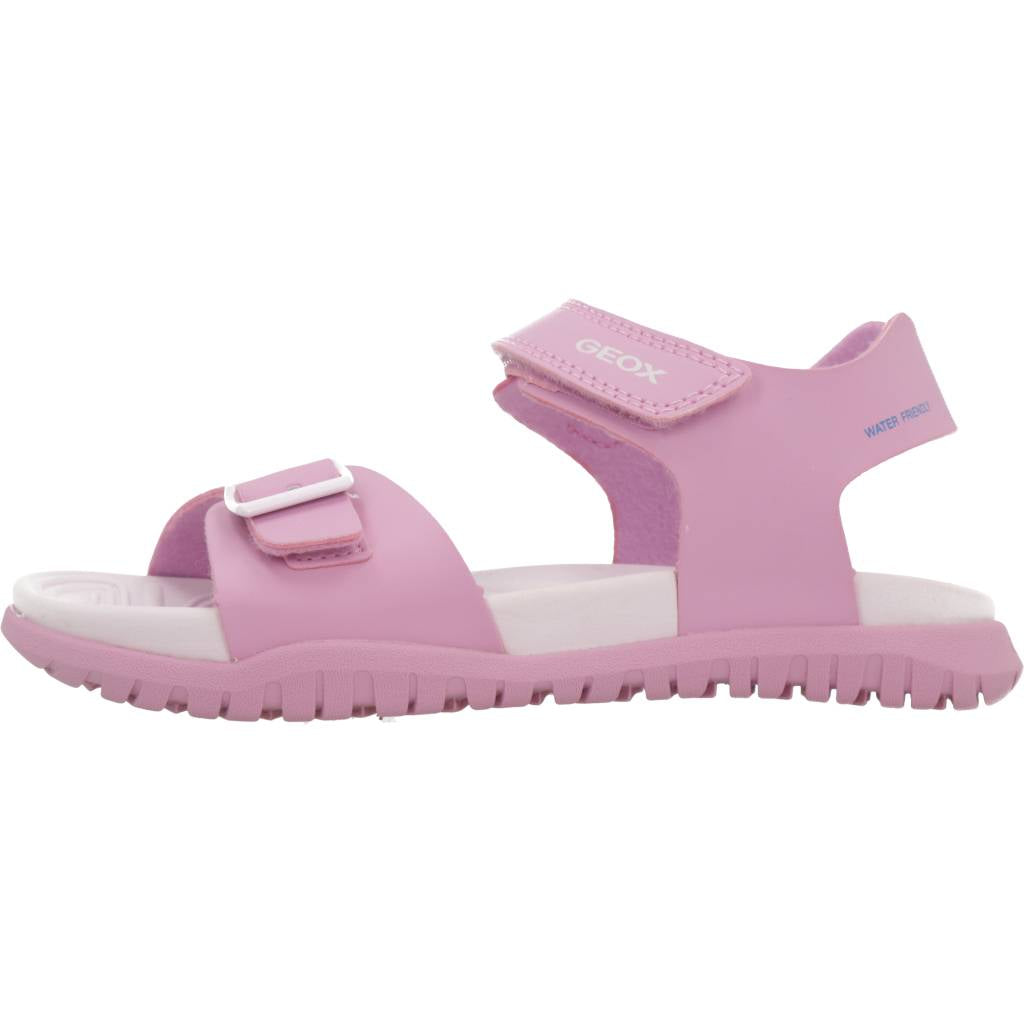 GEOX J SANDAL FUSBETTO GI en color ROSA (2)
