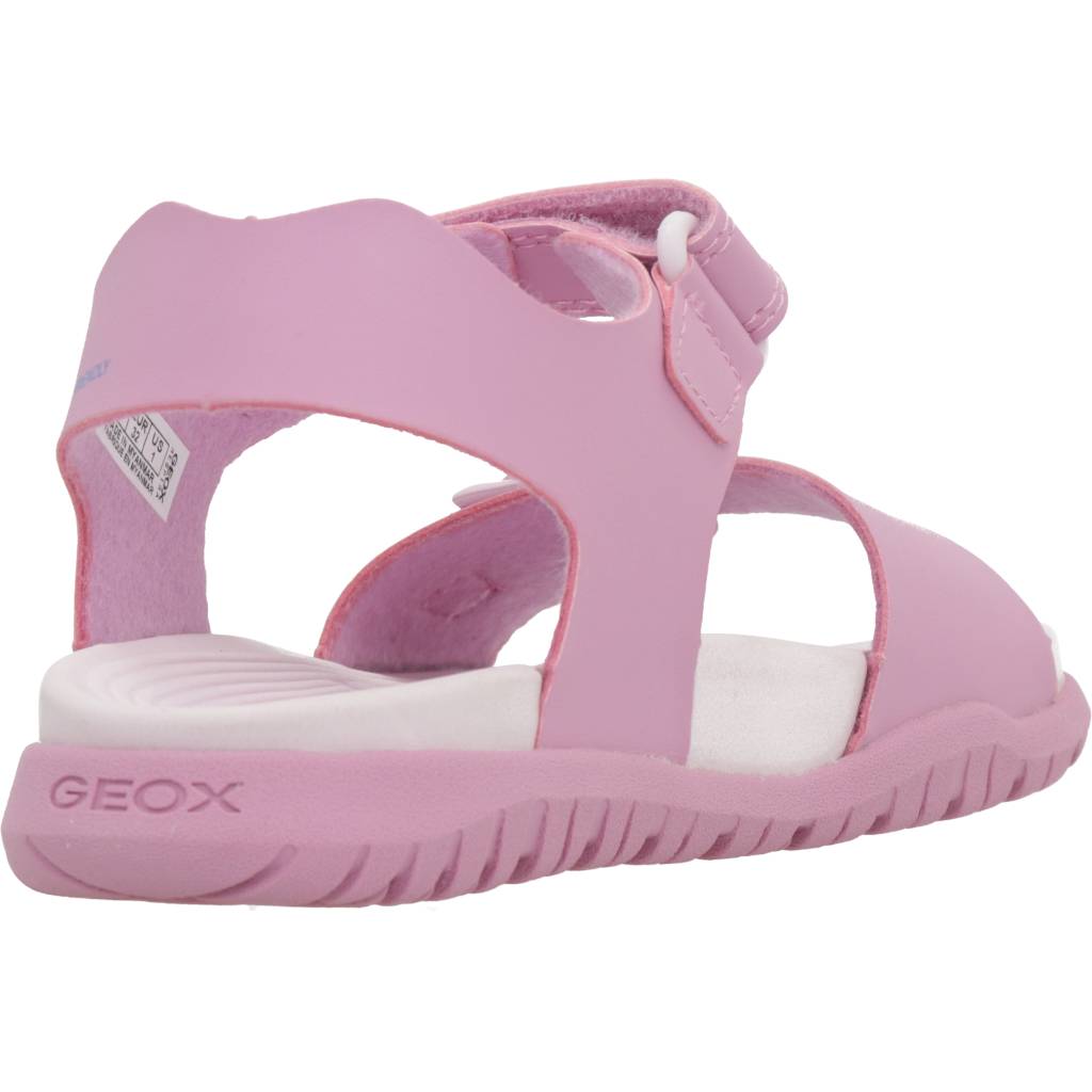 GEOX J SANDAL FUSBETTO GI en color ROSA (3)