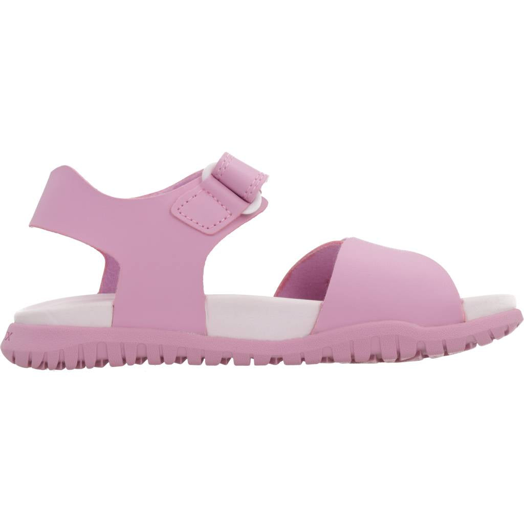 GEOX J SANDAL FUSBETTO GI en color ROSA (4)