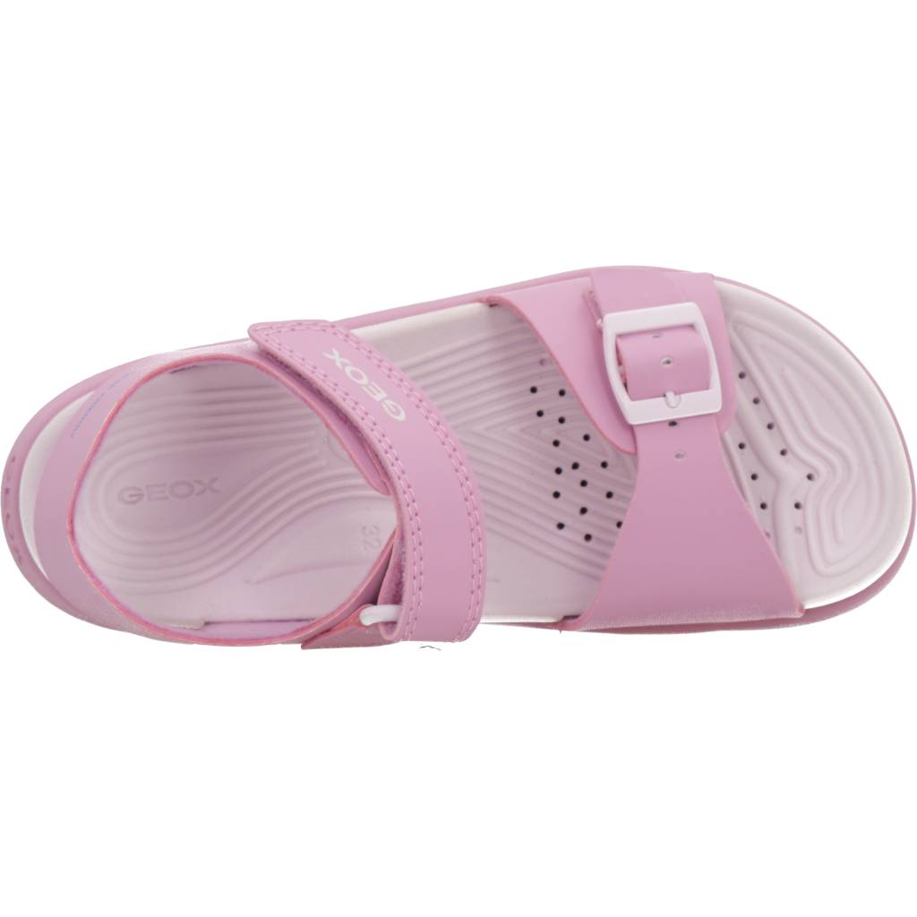 GEOX J SANDAL FUSBETTO GI en color ROSA (7)