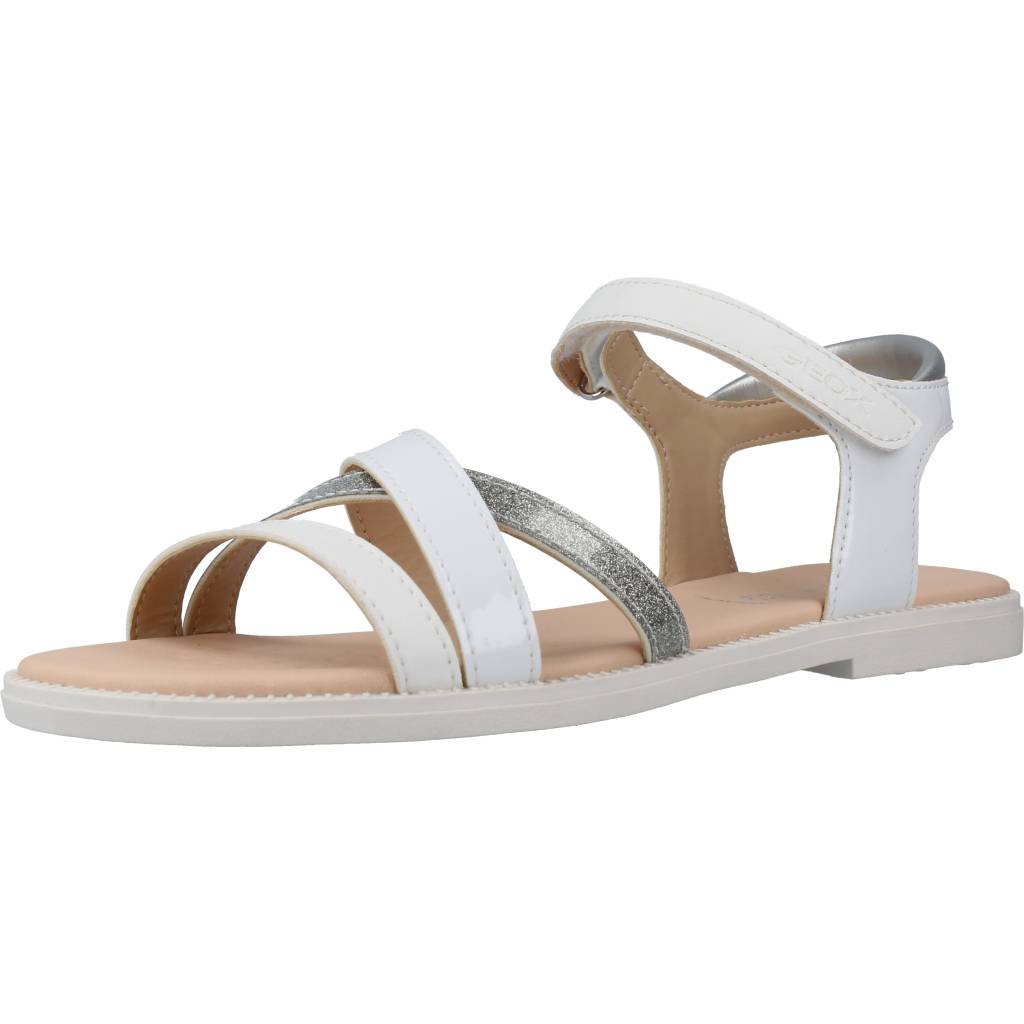 GEOX J SANDAL KARLY GIRL en color BLANCO (1)