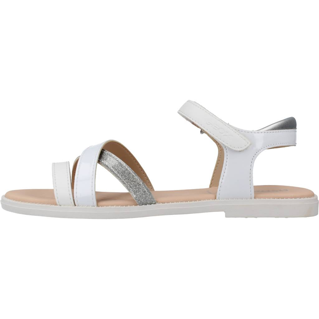 GEOX J SANDAL KARLY GIRL en color BLANCO (2)